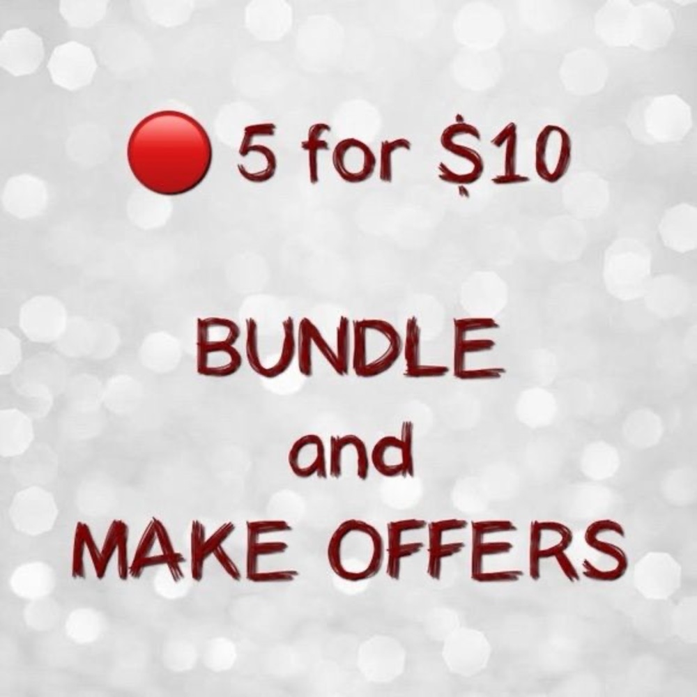 5 For $10.00